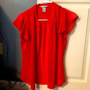 Red H&M button up